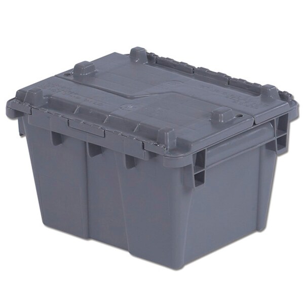 Orbis Solid Color Flipak Tote, Gray, 11-4/5 X9-4/5 X7-7/10